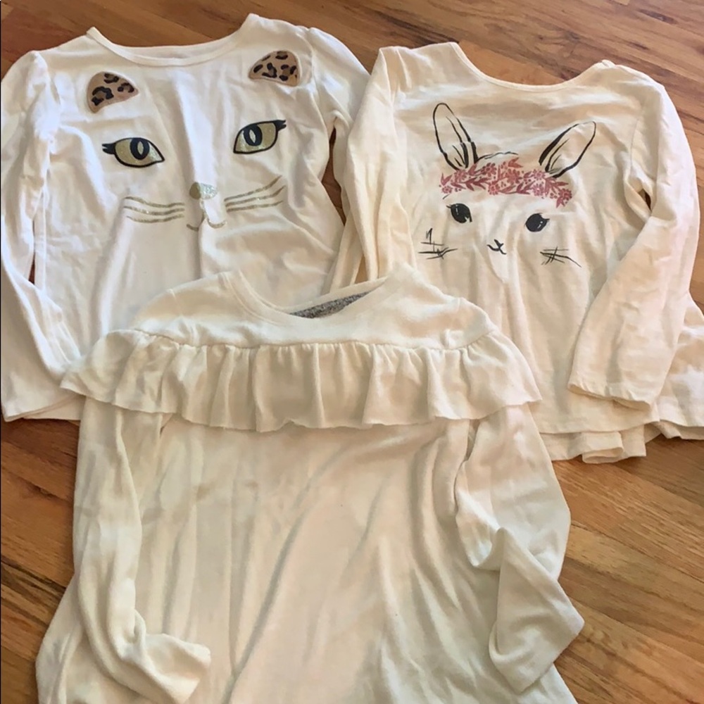 Girls long sleeve tops 4T